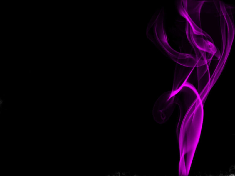 purple smoke on black background