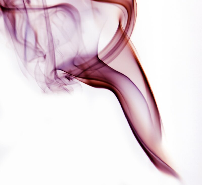 Purple Smoke Swirl — Serene, Abstract