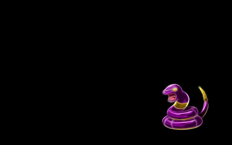 Purple snake character