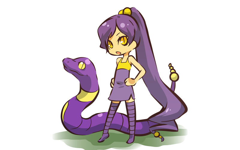 Purple Snake Girl