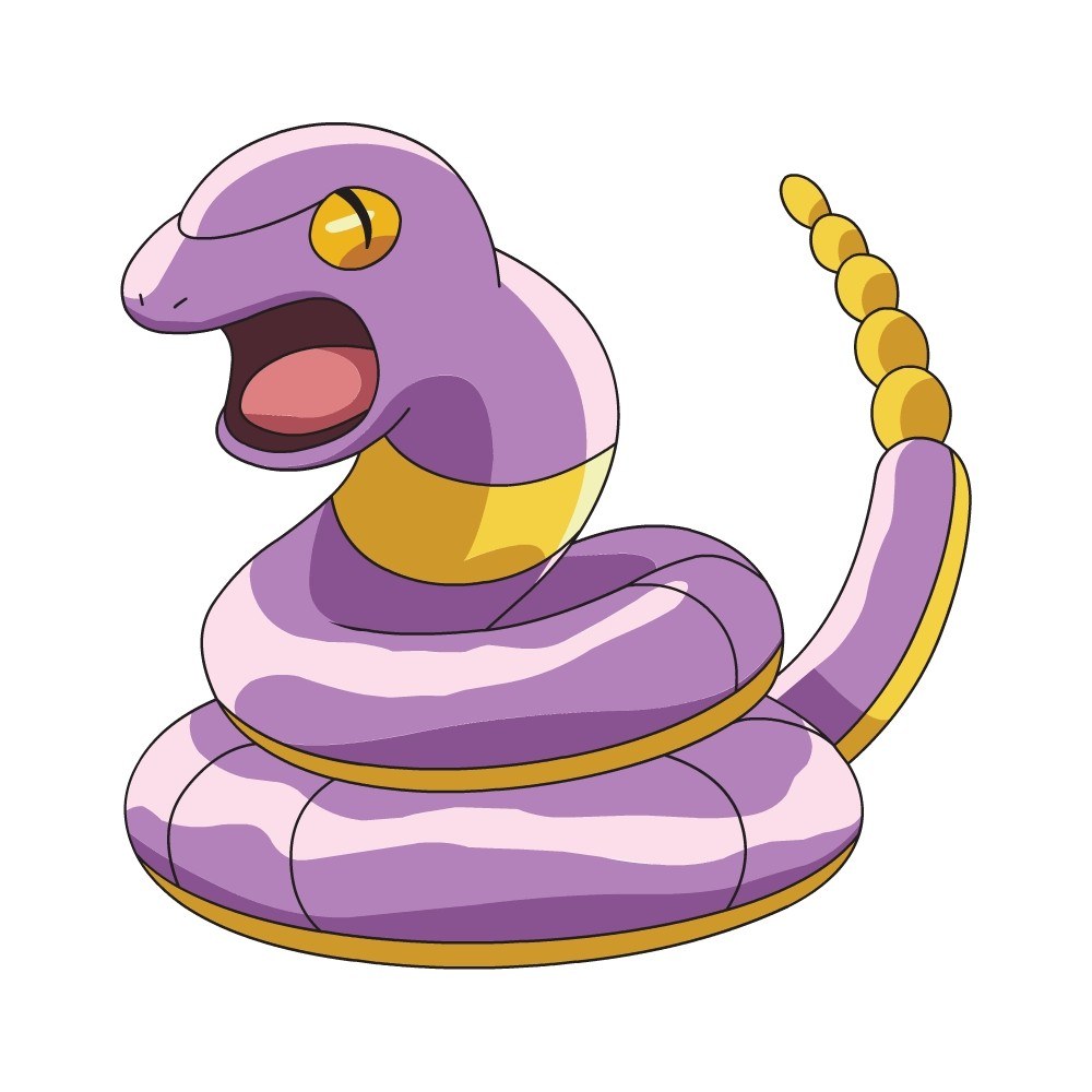 Purple snake Pokémon