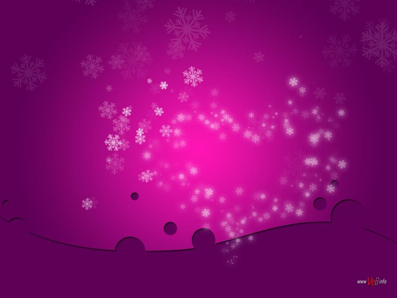 purple snowflake background