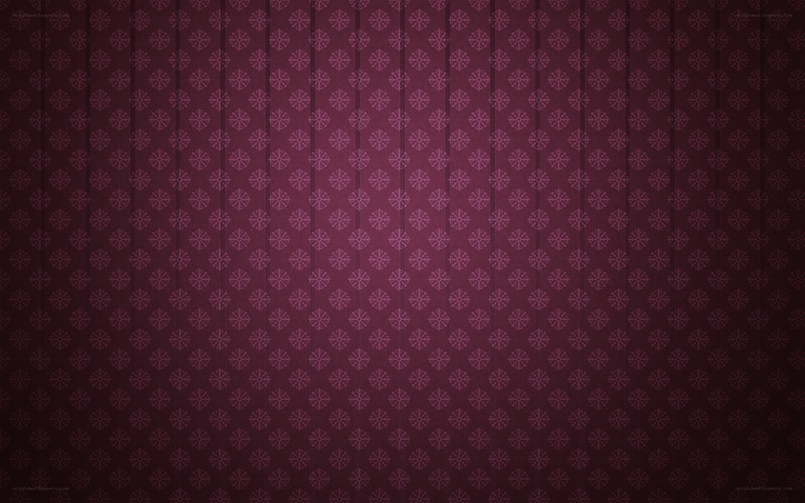 purple snowflake pattern