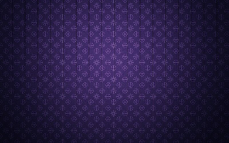 Purple Snowflake Pattern — Calm, Abstract, Snowflakes