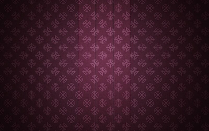 Purple Snowflake Pattern — Calm