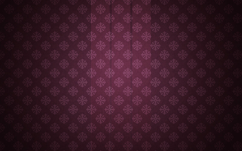 purple snowflake pattern