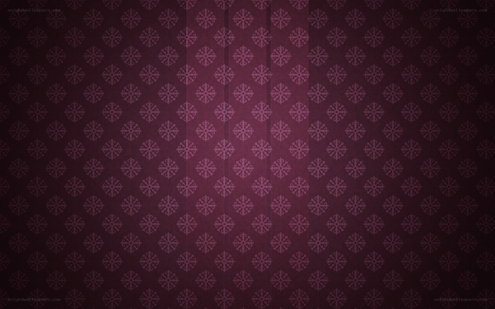 purple snowflake pattern