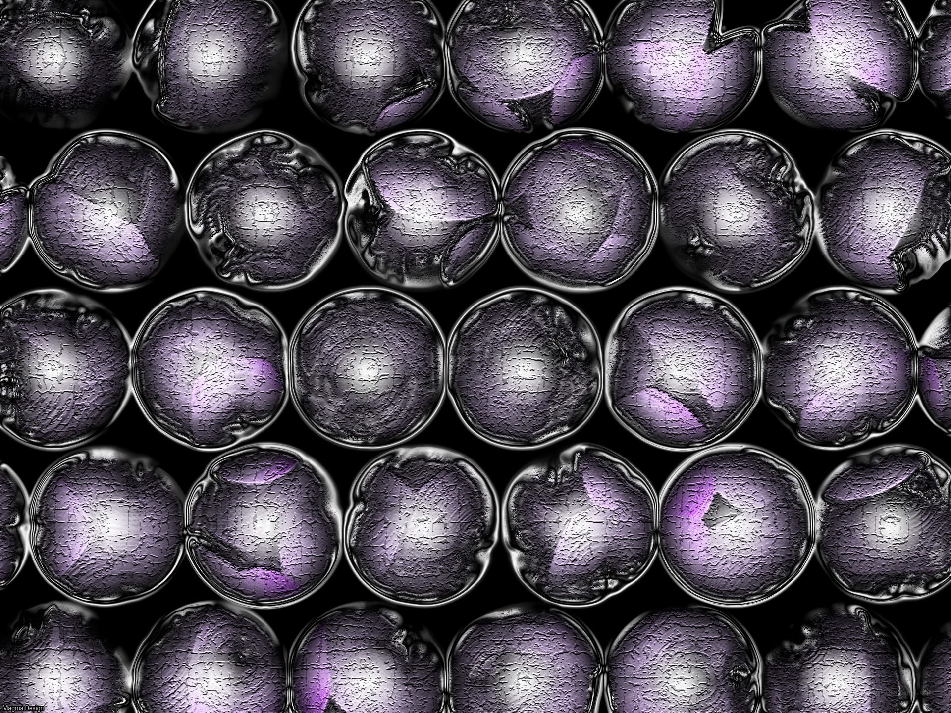 purple sphere pattern