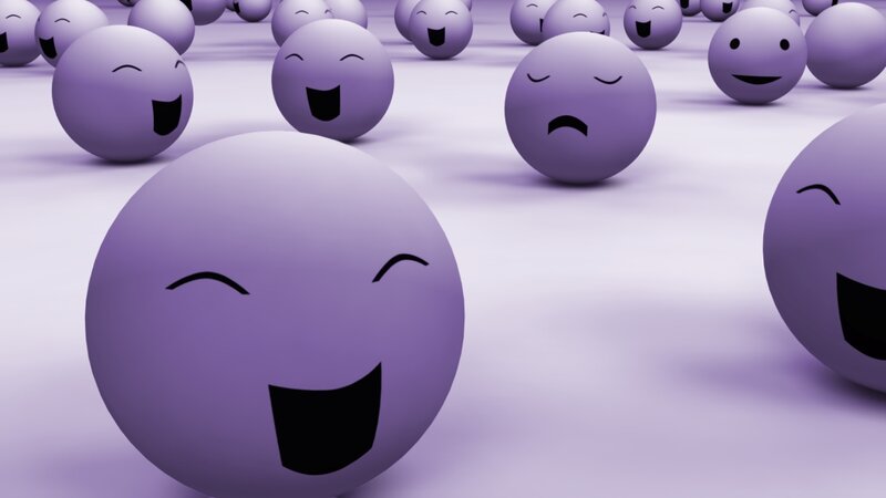 Purple Spheres with Faces