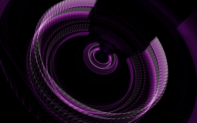 purple spiral abstract design