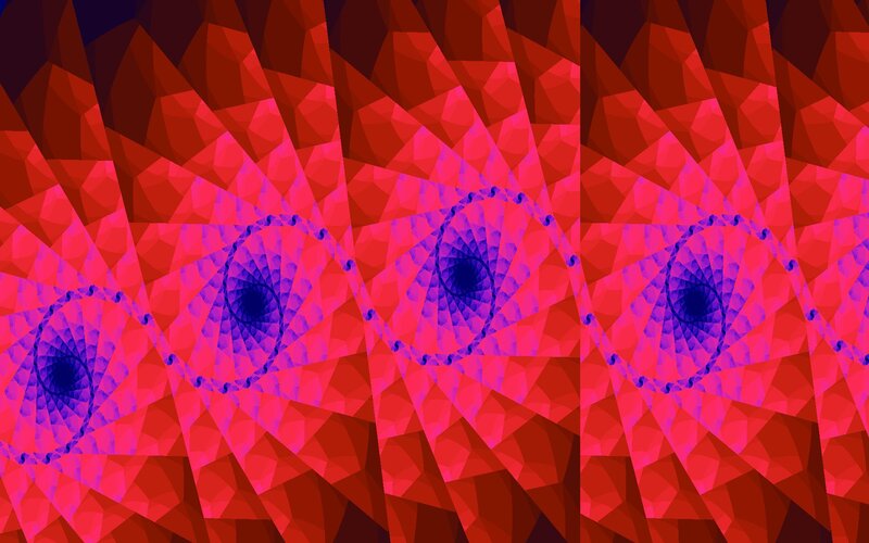 Purple Spiral Fractals