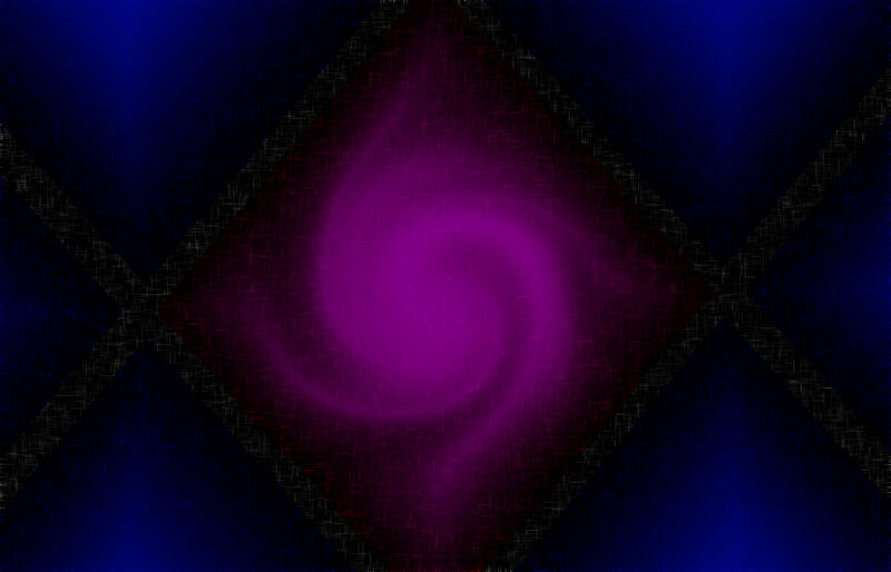 Purple Spiral in Diamond