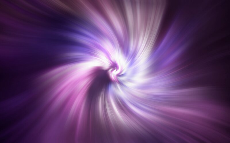 purple spiral light effect