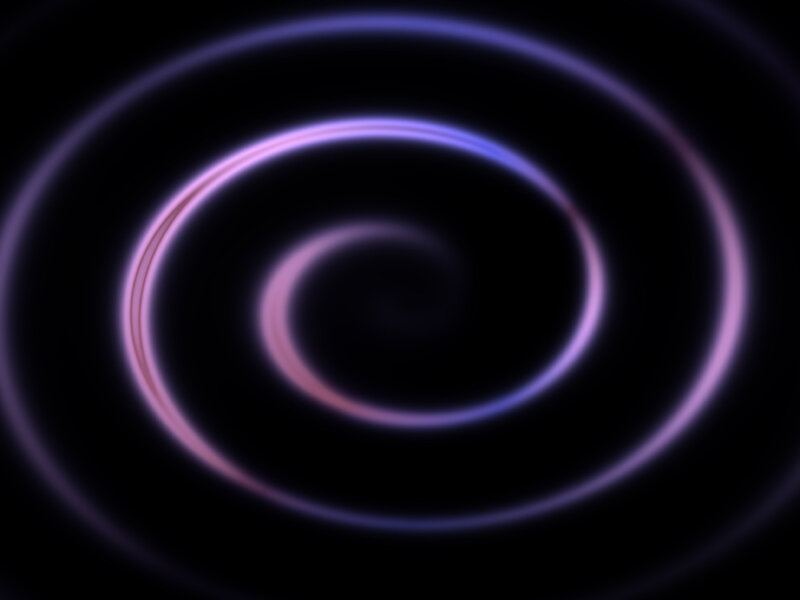Purple Spiral Light
