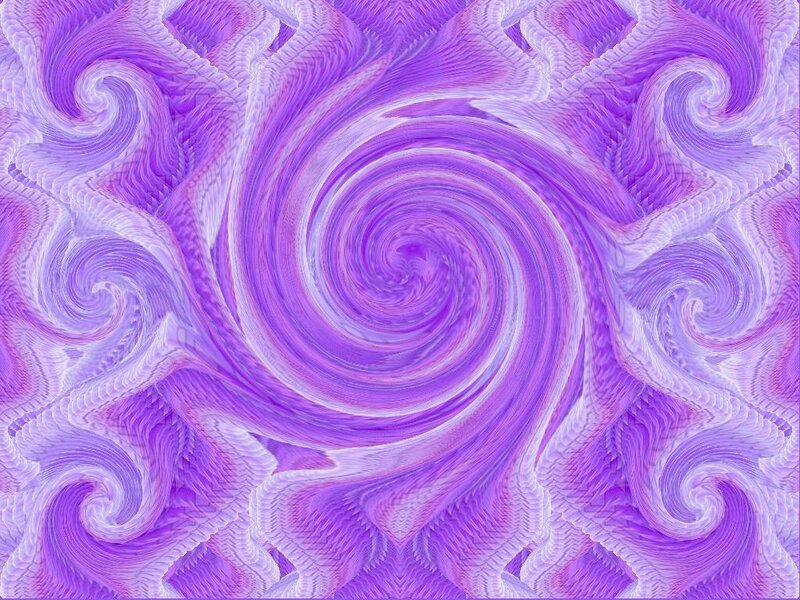 Purple Spiral Pattern — Hypnotic, Abstract, Swirls