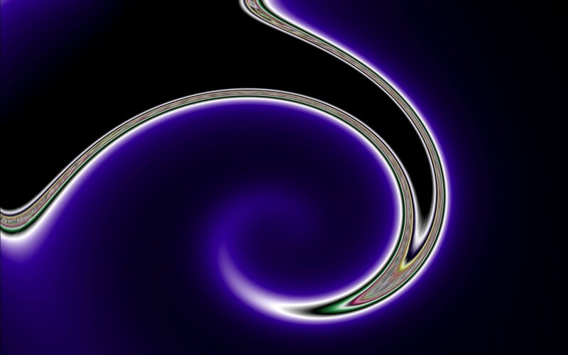 Purple Spiral Swirl