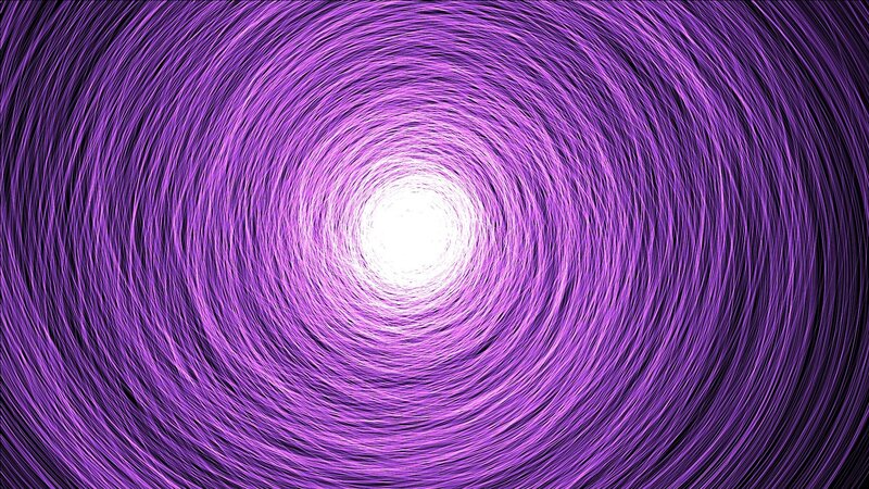 purple spiral tunnel