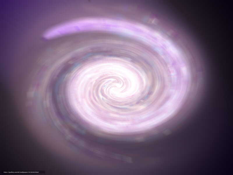Purple Spiral Vortex — Hypnotic, Abstract, Light