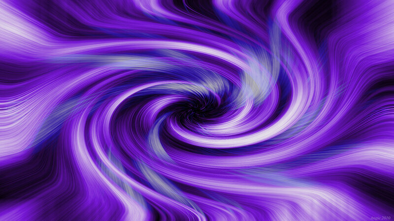 Purple Spiral Vortex — Hypnotic, Abstract, Swirls