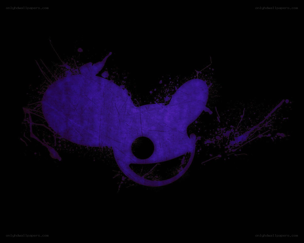 Purple splatter logo