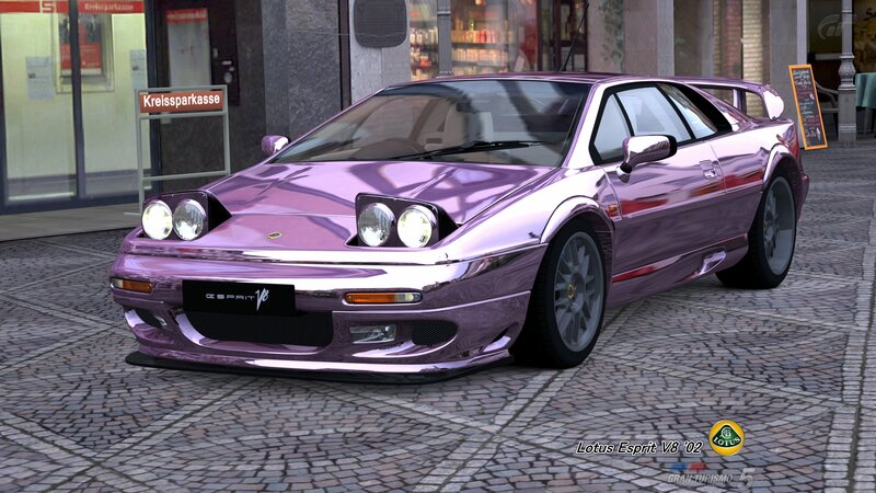 Purple Sports Car — Calm, Afternoon, 3d Render