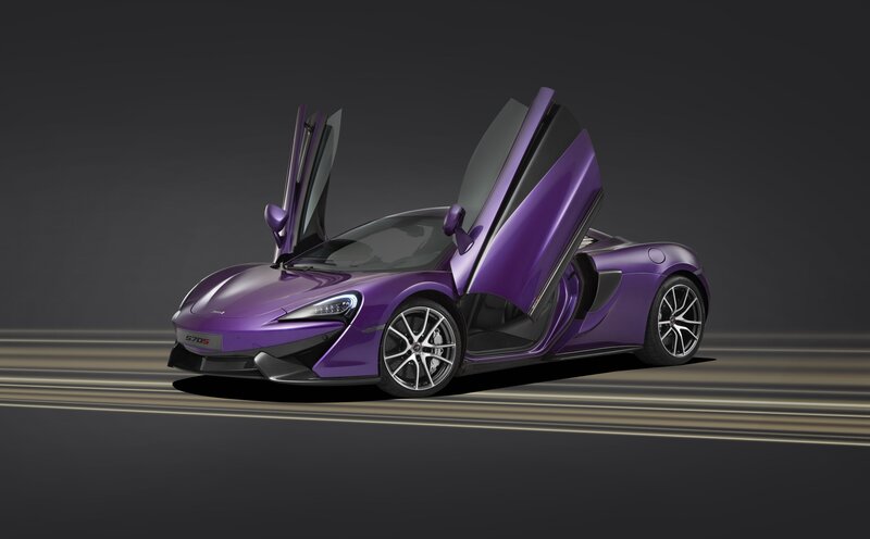 Purple Sports Car — Dramatic, Photograph, Car Door