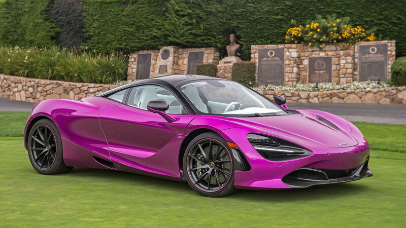 Purple Sports Car — Magenta