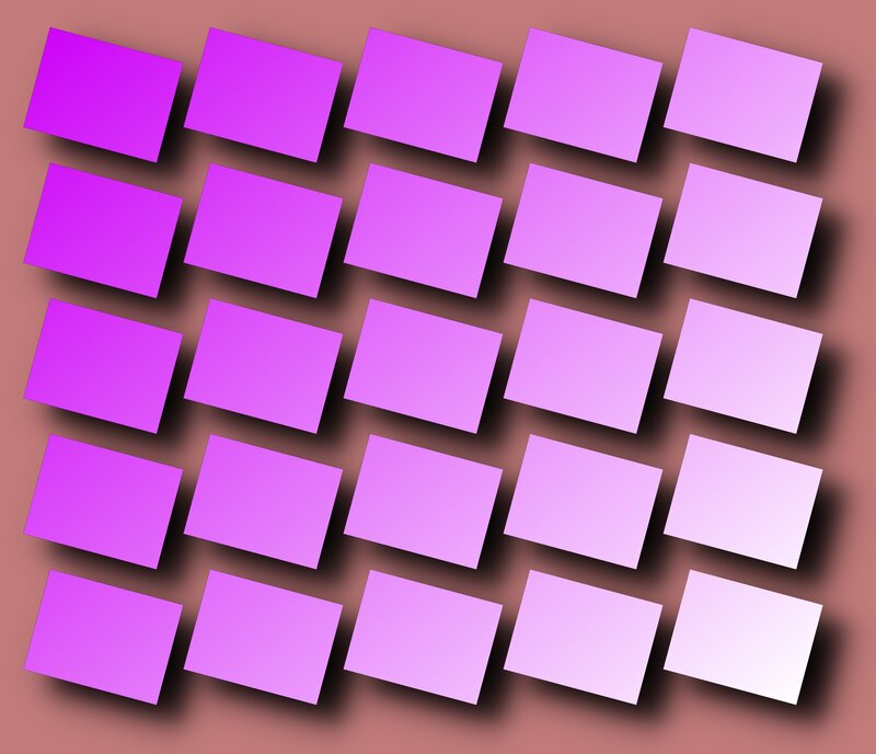 Purple Squares on Brown