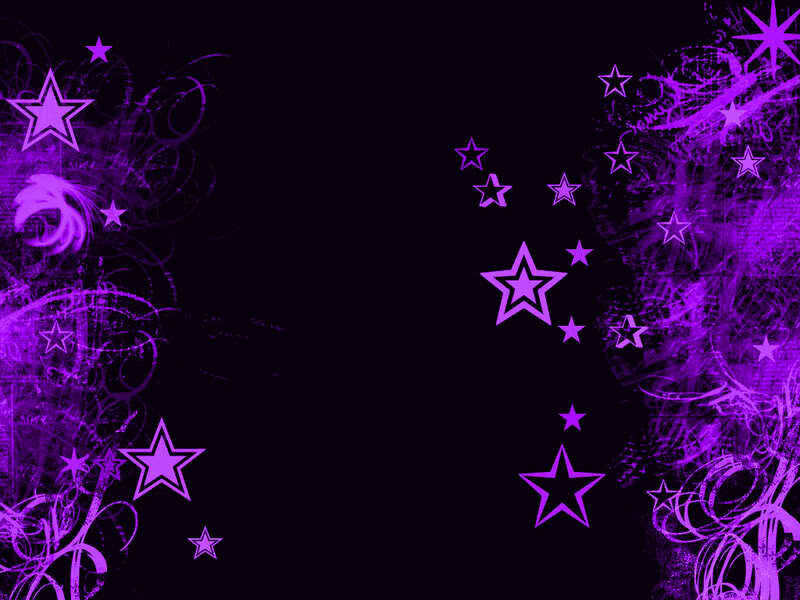 purple star background design