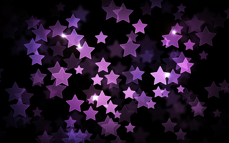 purple star background