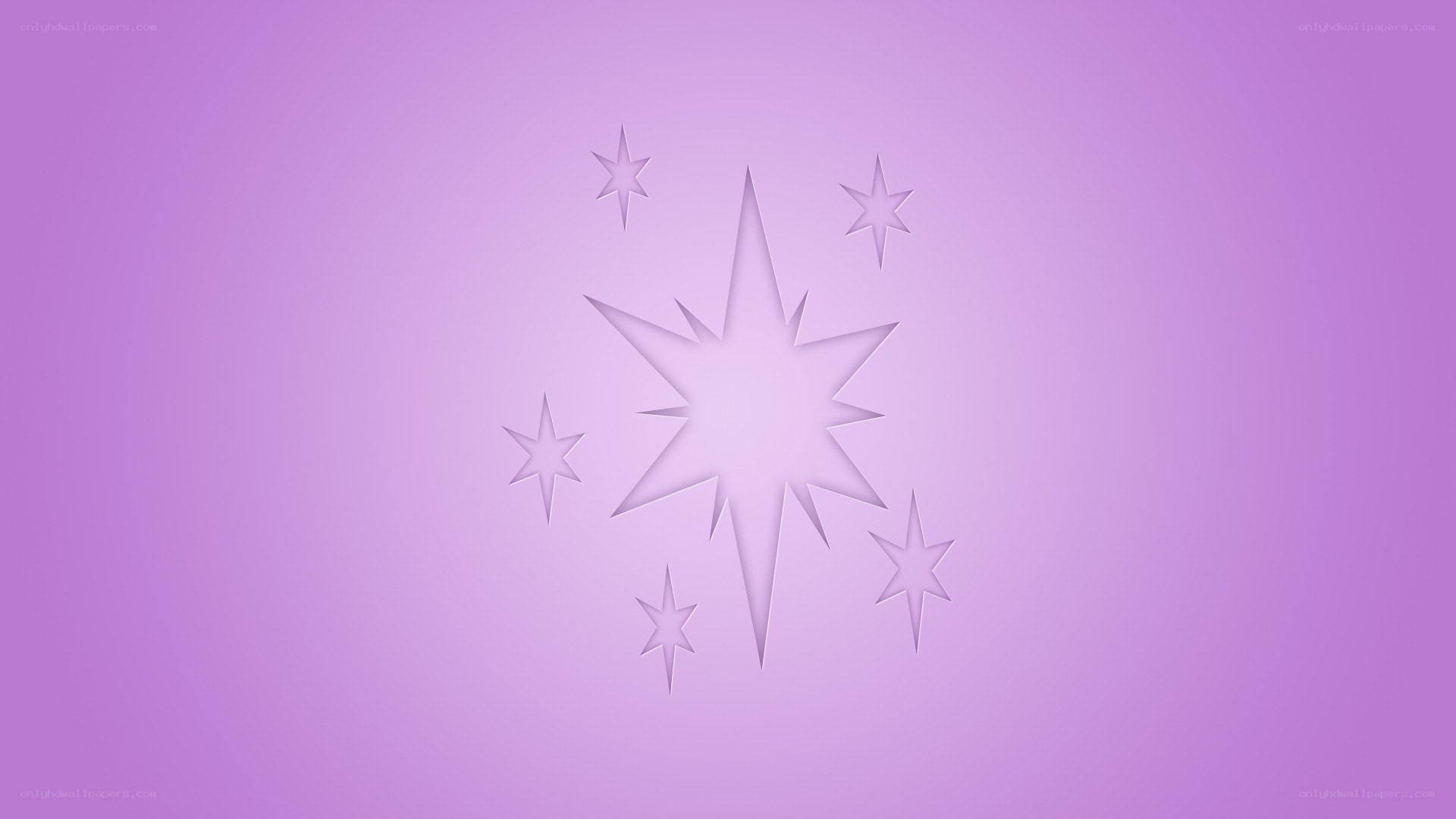 purple star design