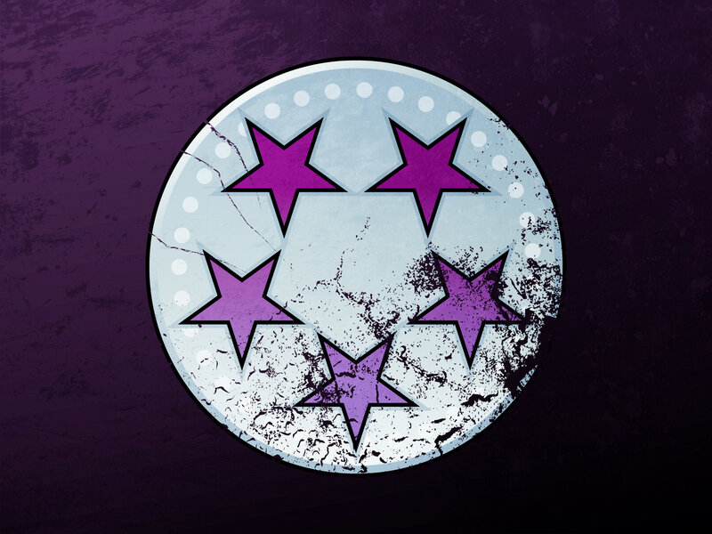 purple star emblem
