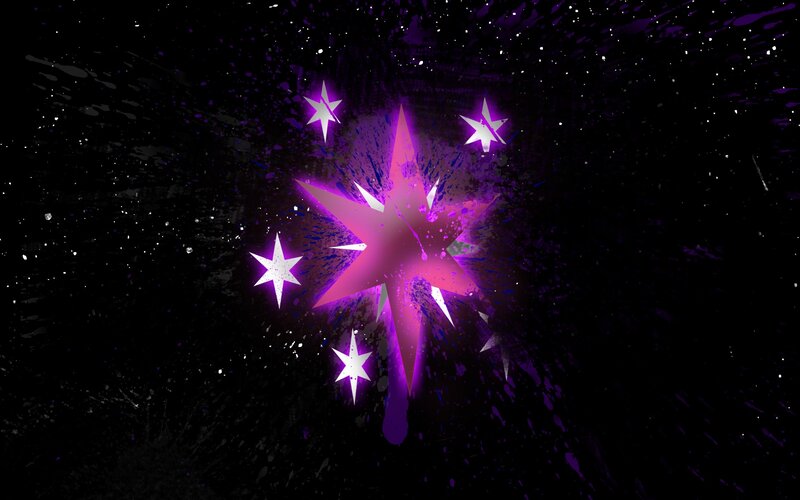 Purple Star Explosion — Dramatic