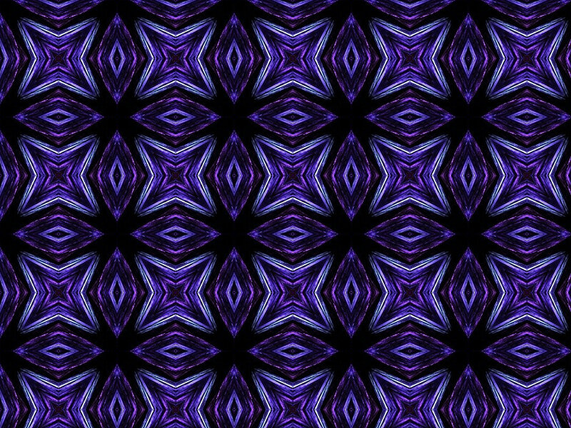Purple Star Pattern — Hypnotic