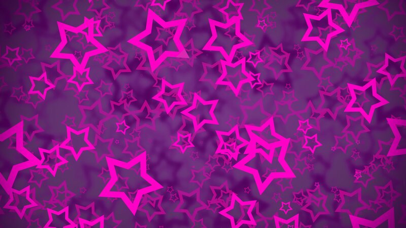 Purple Star Pattern — Playful, Abstract, Stars