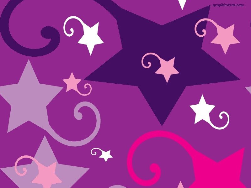 Purple Star Pattern