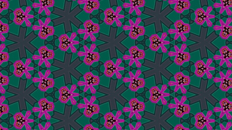 Purple Star Patterns — Symmetrical