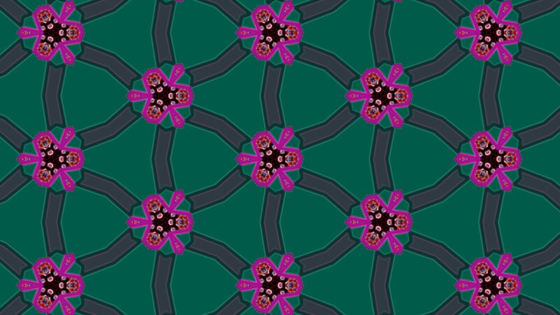 Purple Star Patterns