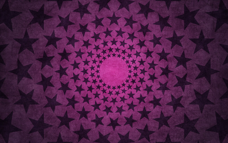 purple star spiral pattern