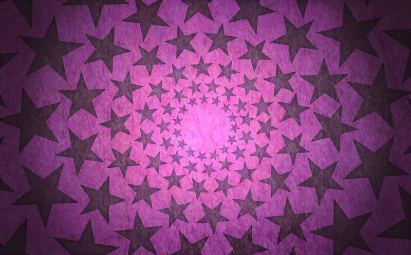 purple star spiral pattern