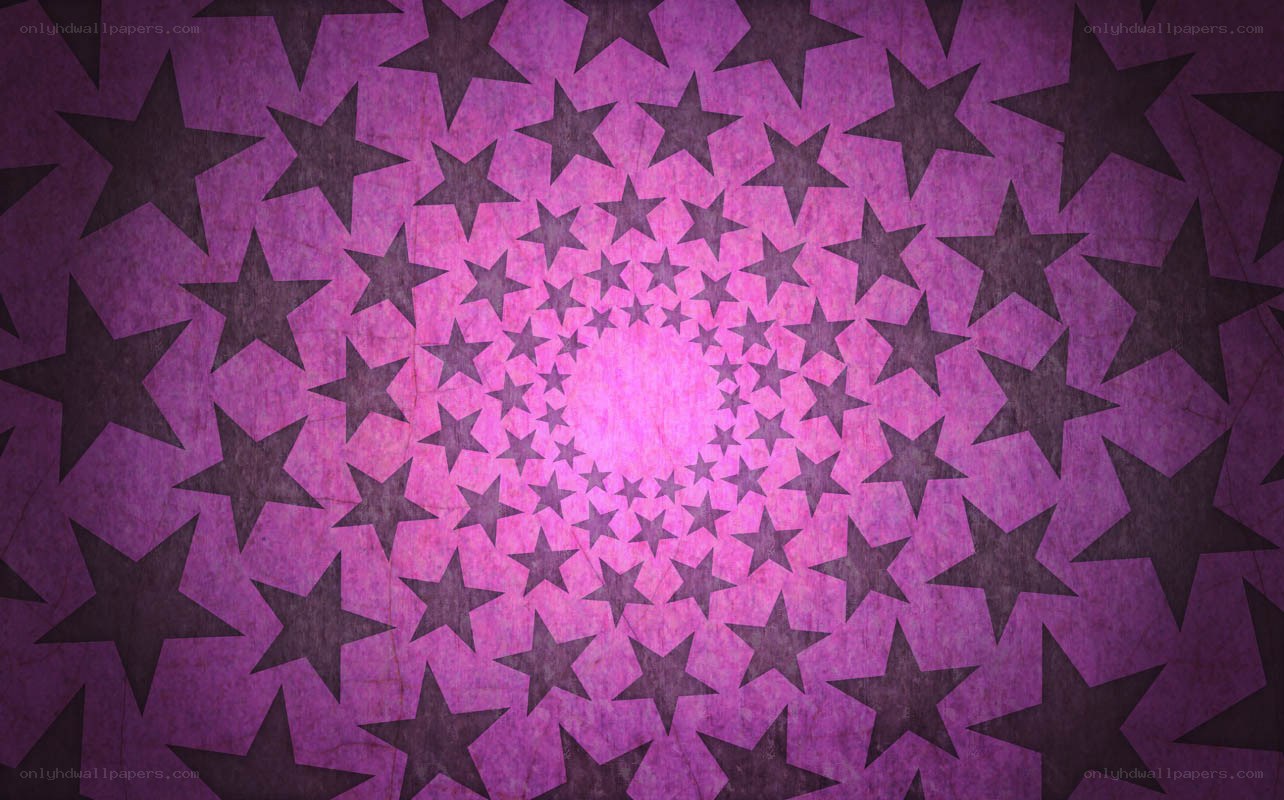 purple star spiral pattern