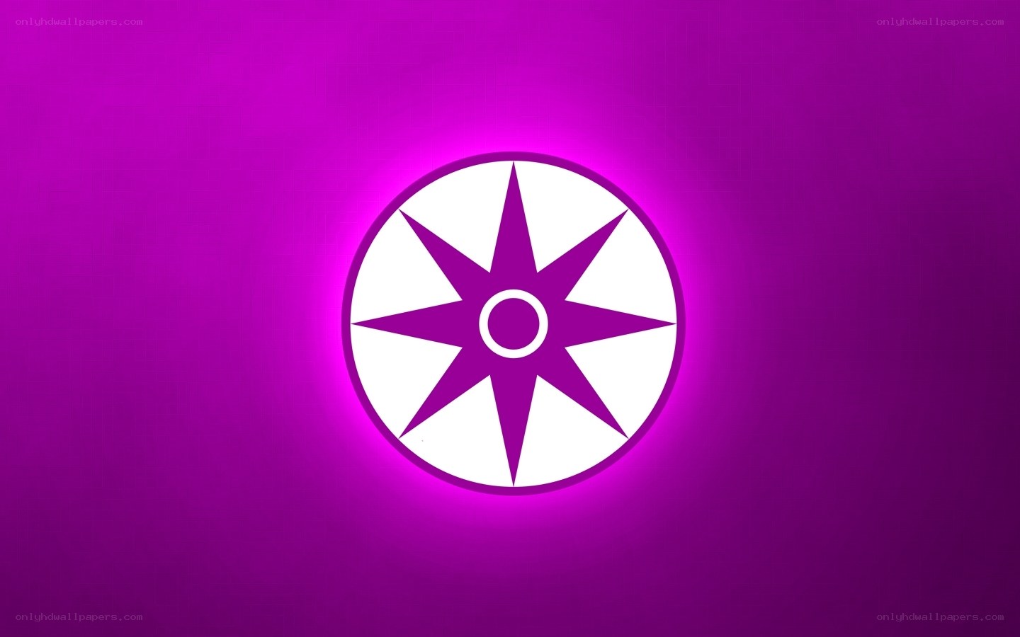 purple star symbol logo