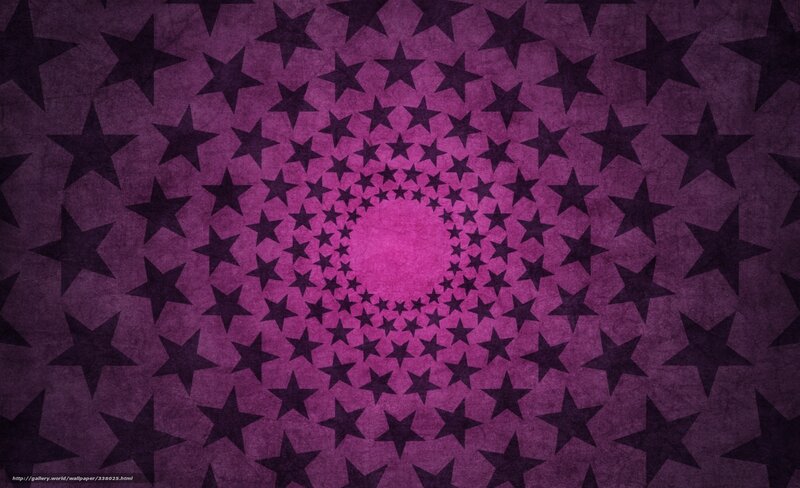 purple star tunnel pattern