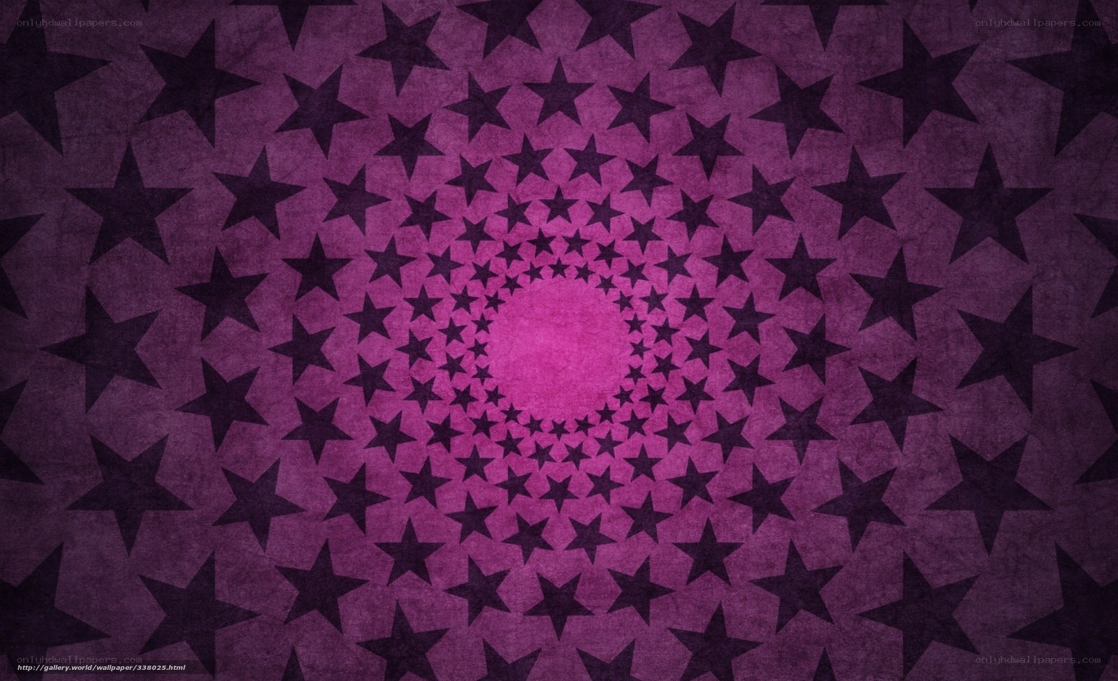 purple star tunnel pattern