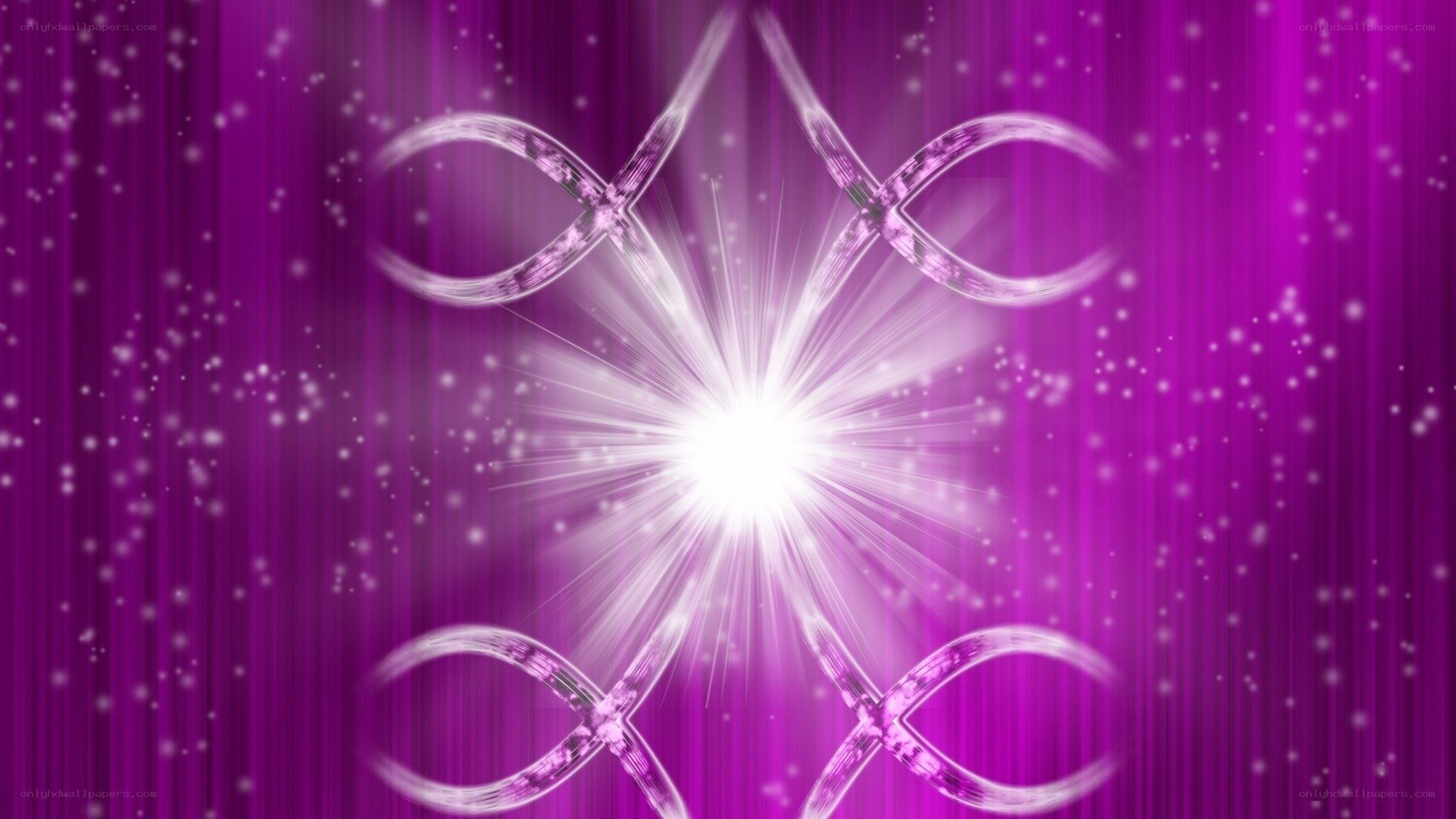 purple starburst design