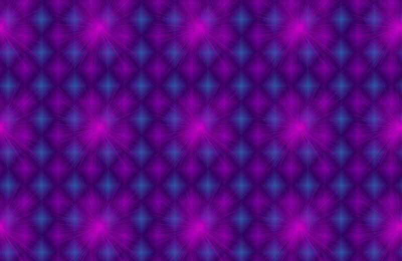 Purple Starburst Pattern