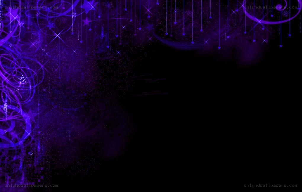 purple starry abstract background