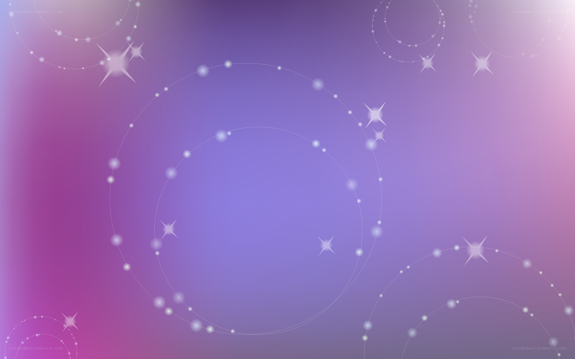 purple starry abstract background