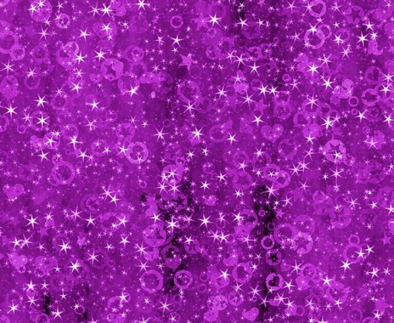 Purple Starry Background — Sparkly