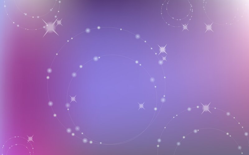 purple starry circle background
